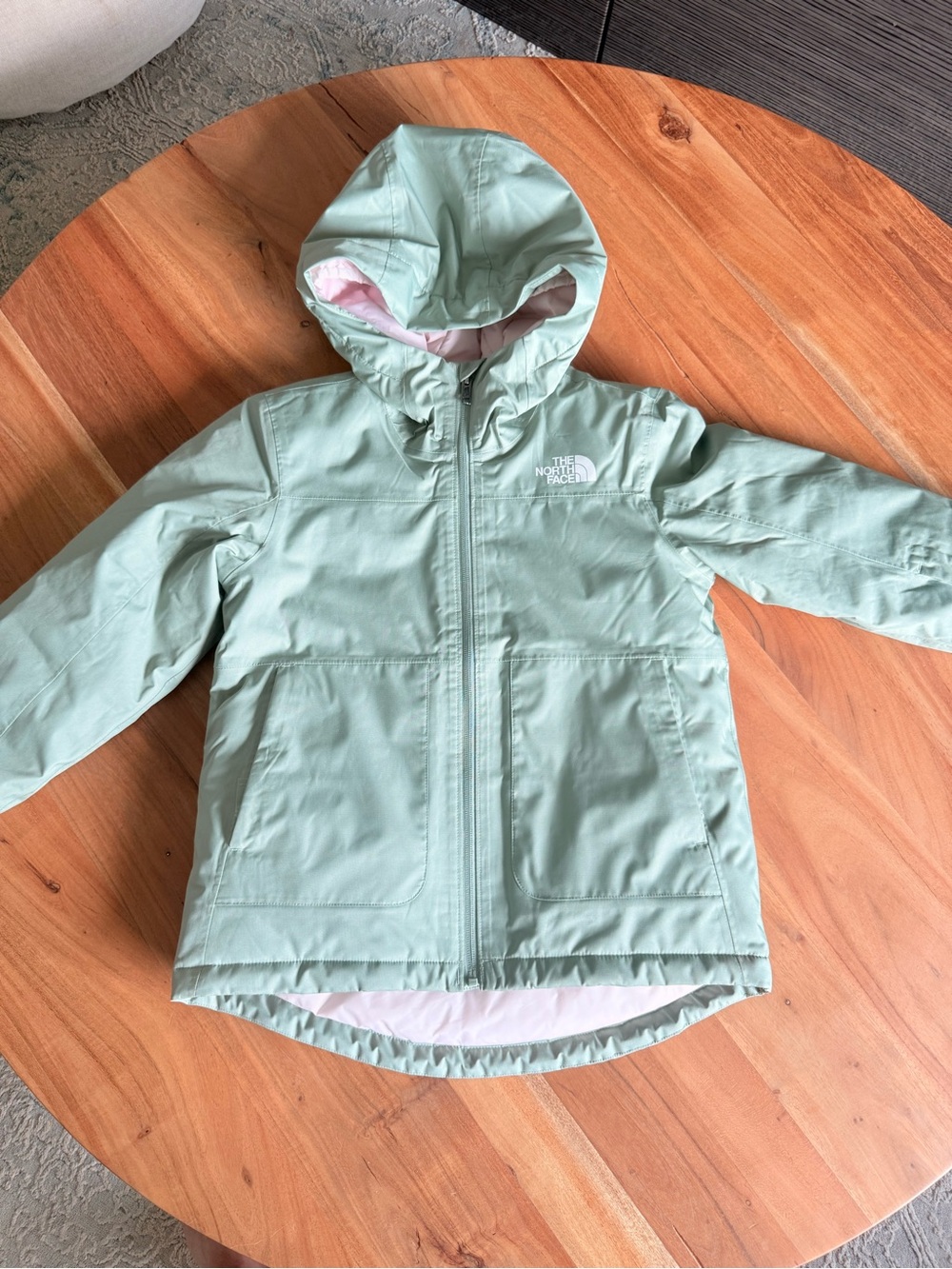 The North Face Girls Freedom Insulated Ski Snowboard Jacket Moss 10/12